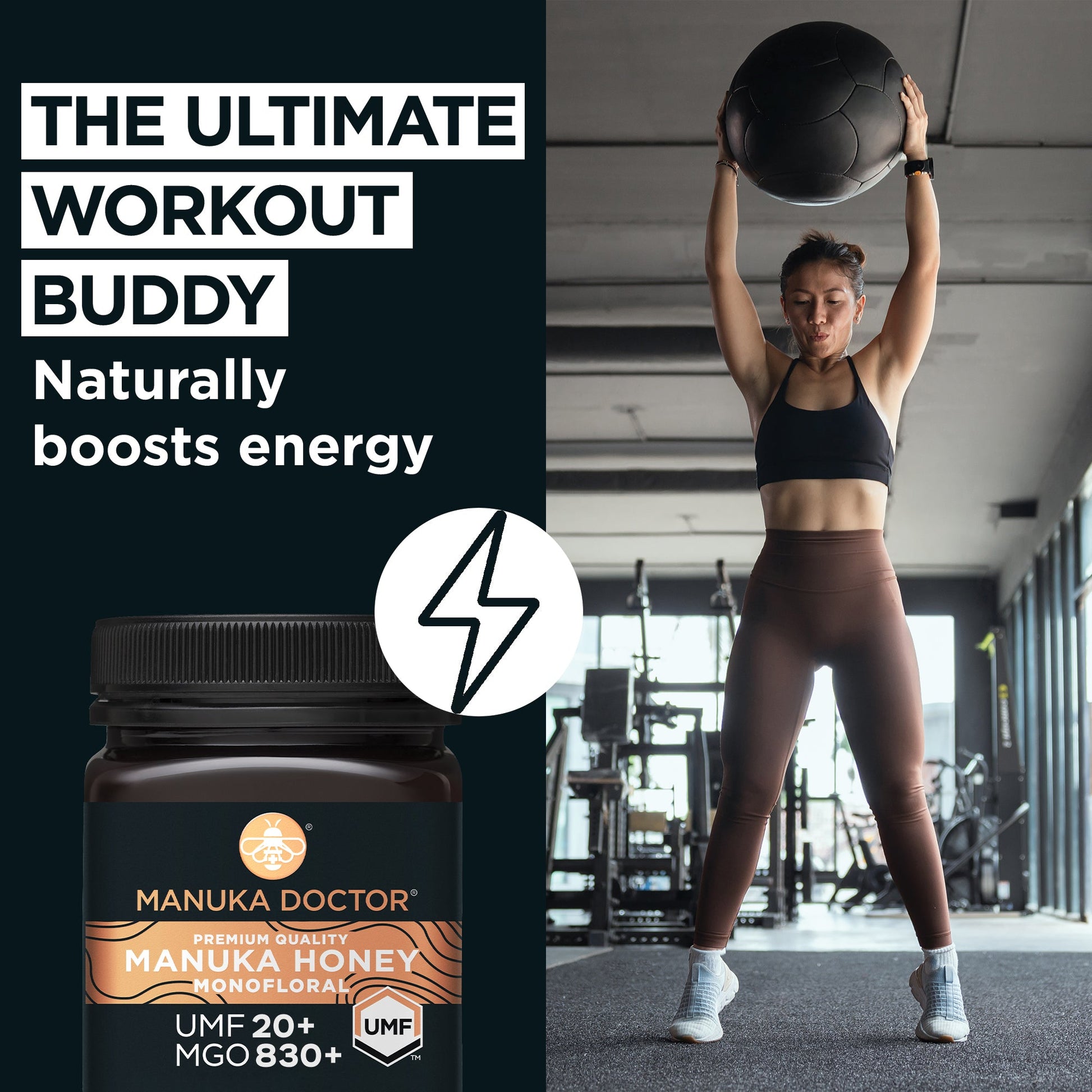 UMF 20+ Monofloral Manuka Honey 250g