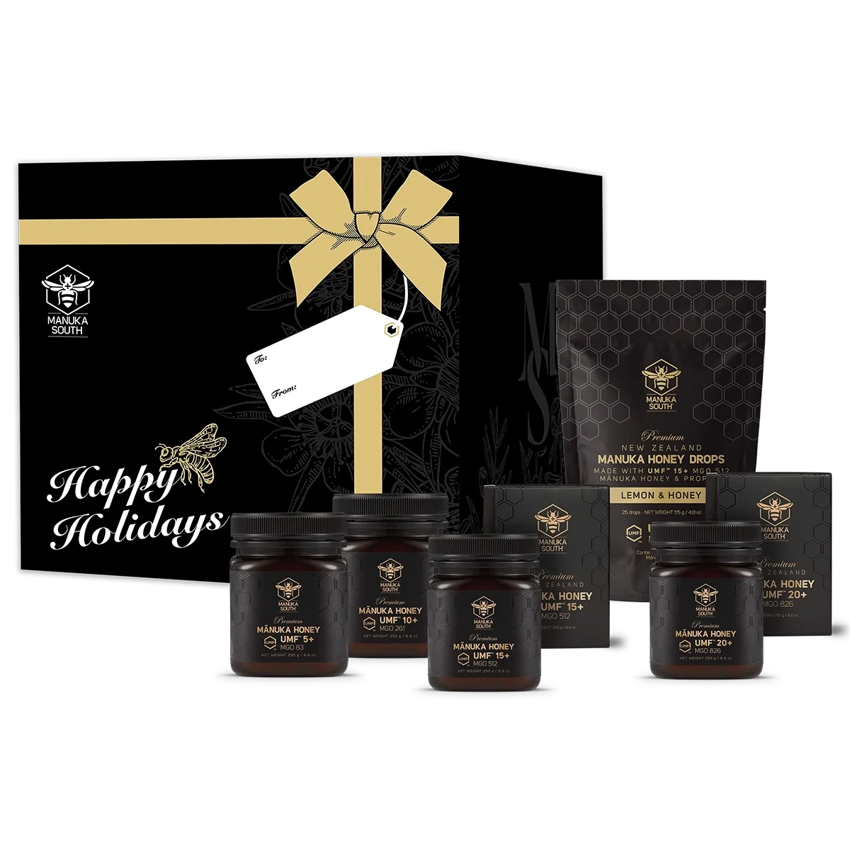 Bundle - Holiday (Manuka Honey and Honey+Propolis Drops) | Manuka South